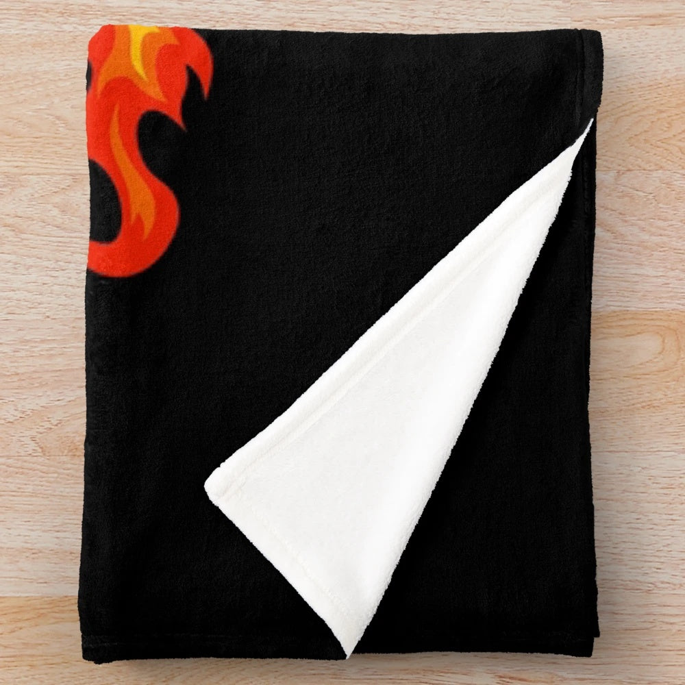 Funny software developer plush blanket with cool graphic design
