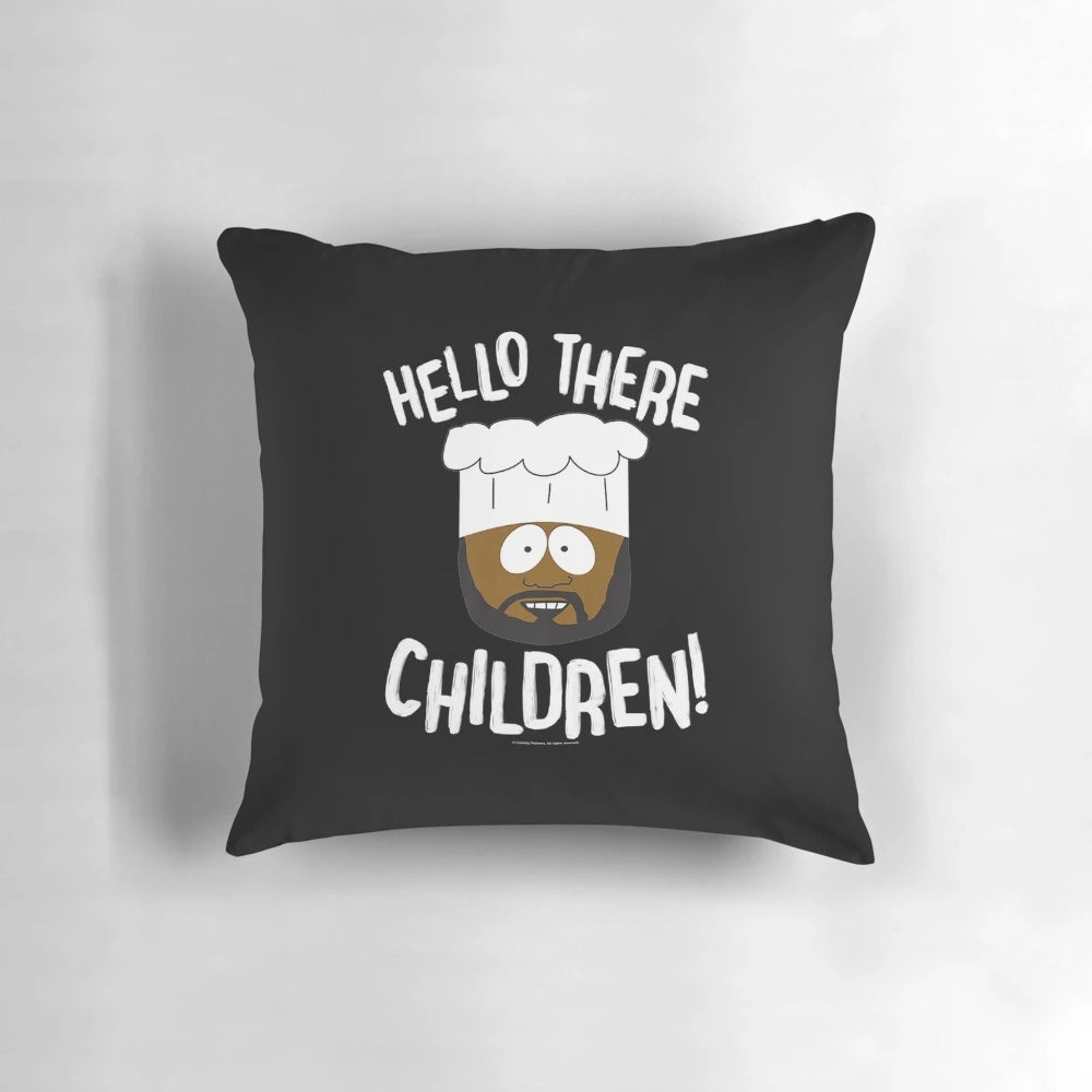 South Park Chef "Hello There Children" Premium Pillow