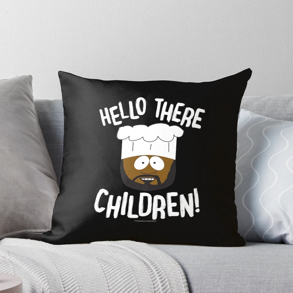South Park Chef "Hello There Children" Premium Pillow