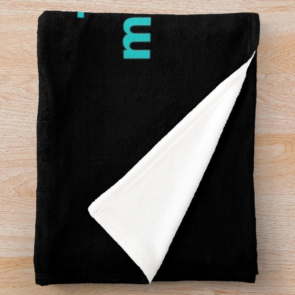 Funny "There Is No Mature Content" plush blanket with puzzle design