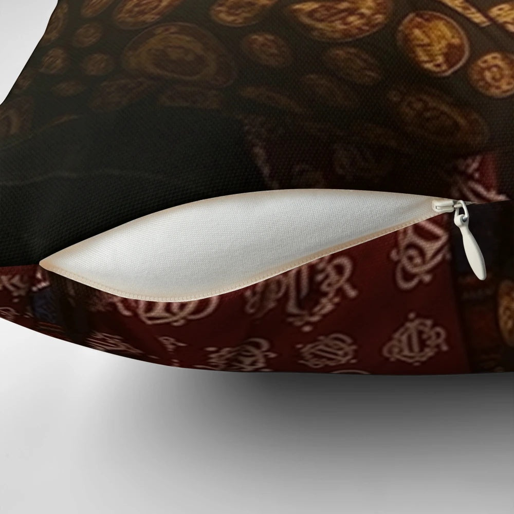 Cozy Tim and Eric inspired Dr. Steve Brule comedy throw pillow