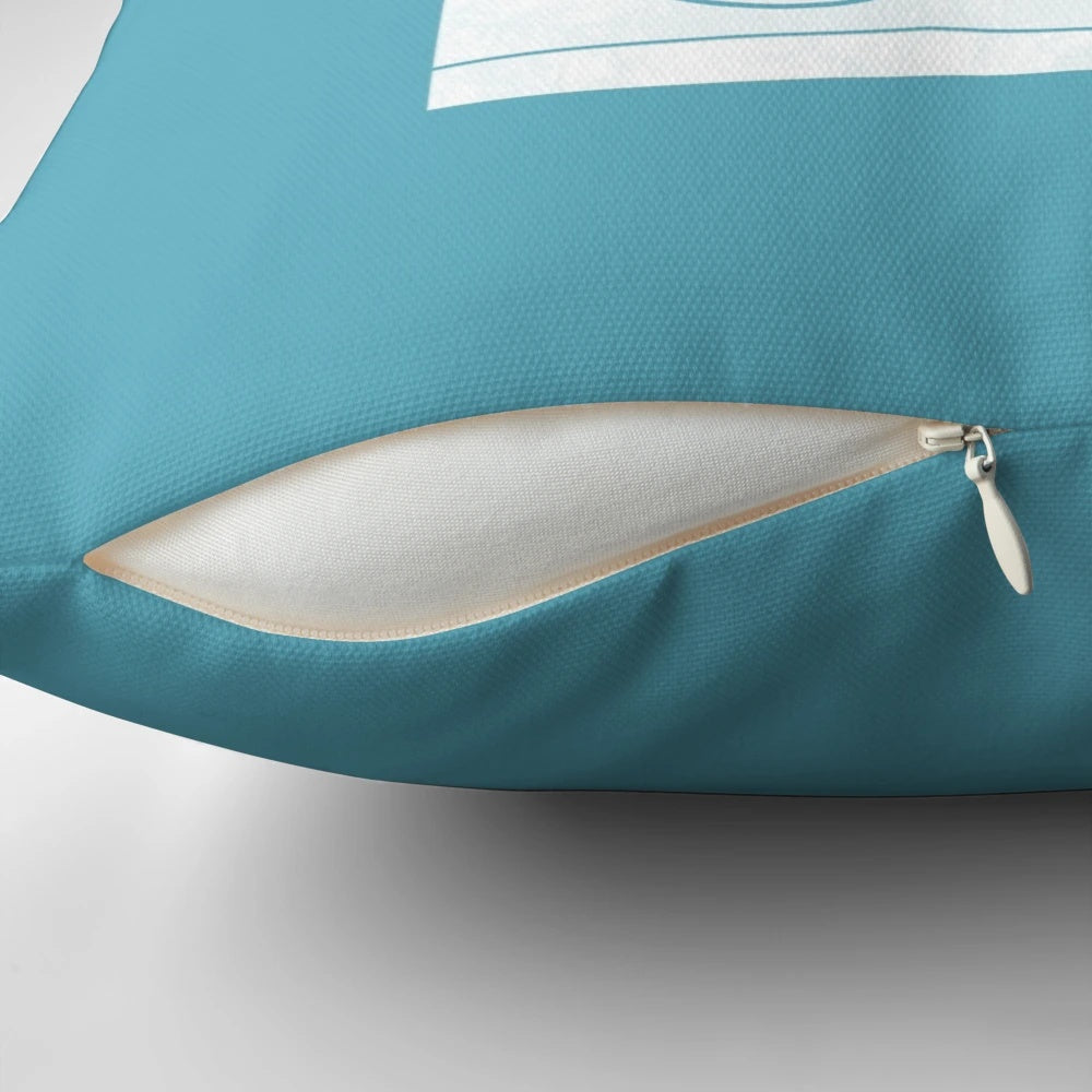 Decorative pillow with a humorous "Wash Your Hands" design, perfect for the pandemic and promoting good hygiene.