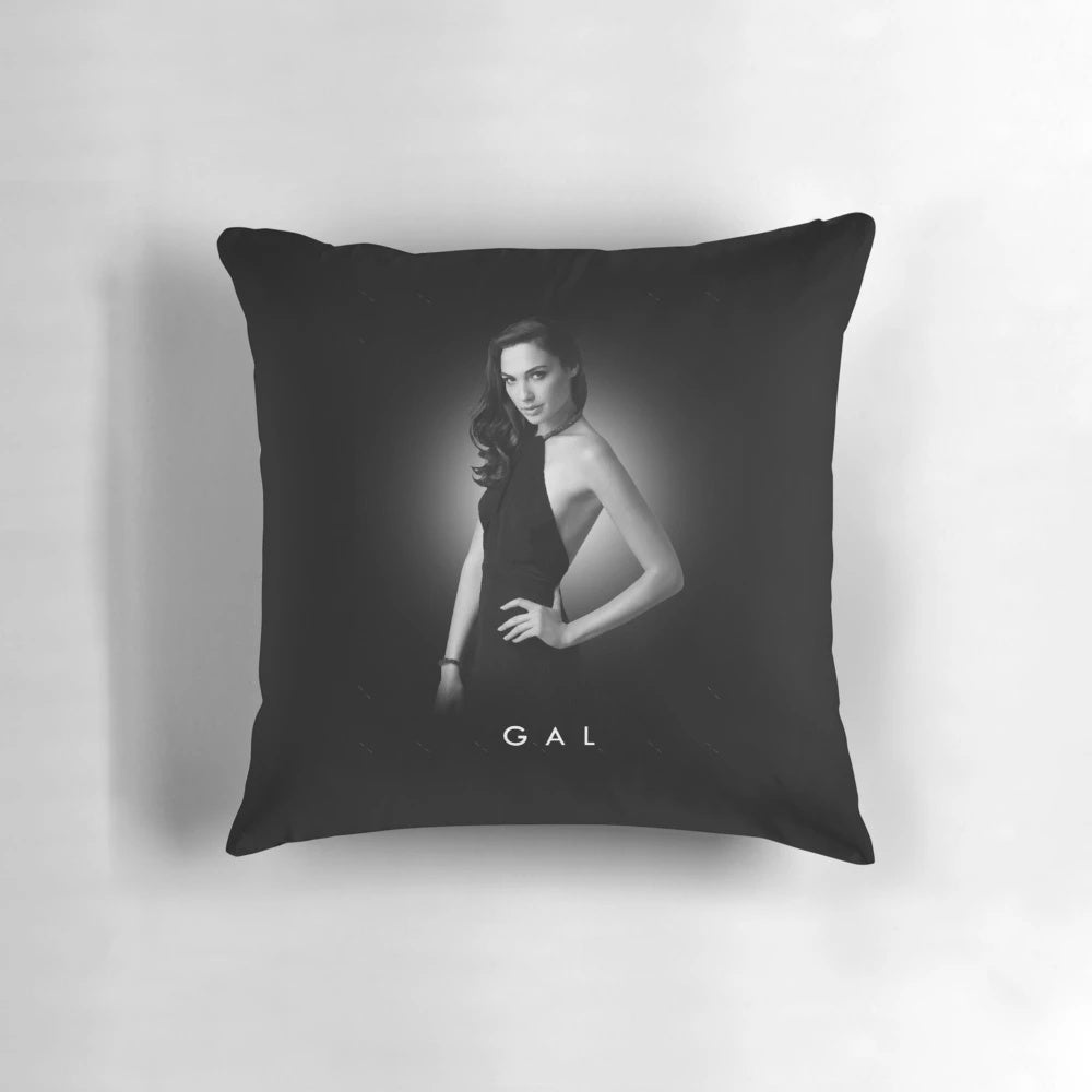 Gal Gadot Wonder Woman Pillow - Iconic Hollywood Celebrity Decor