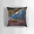 Digital painting of the starship Enterprise from the Star Trek franchise on a pillow