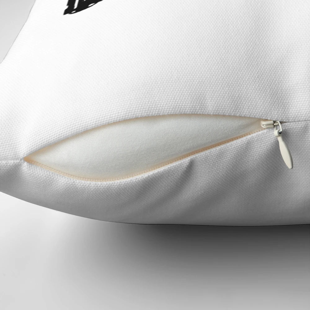 Decorative pillow with a lightsaber design, inspired by the Star Wars universe