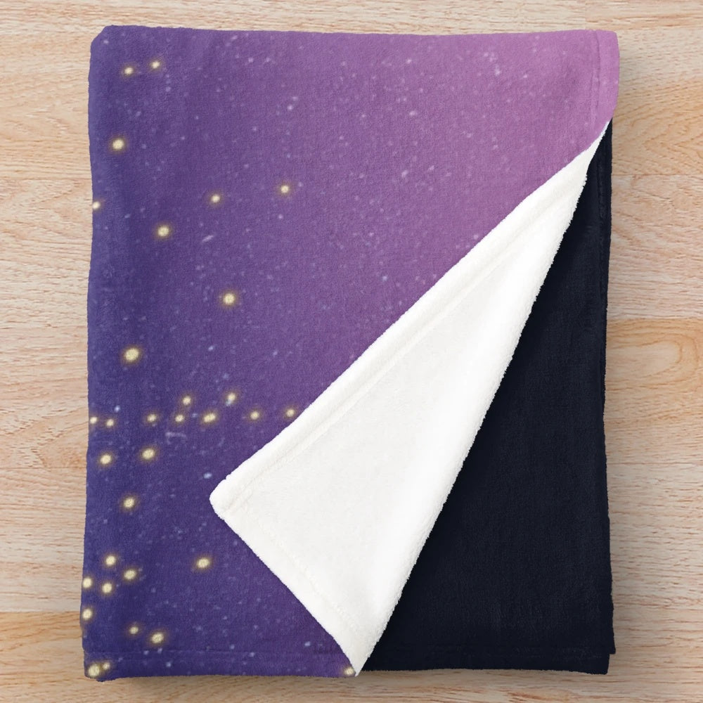 FFXIV Endwalker Meteion galaxy starbird plush blanket