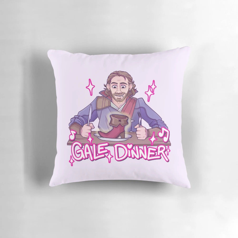Gale Dinner Pillow - Cozy Baldur's Gate 3 and D&D-themed cushion