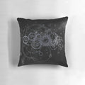 Gallifreyan pattern pillow featuring the iconic Time Lord design from the sci-fi series Doctor Who.