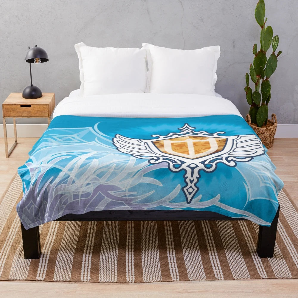 FFXIV Paladin Class Inspired Plush Blanket