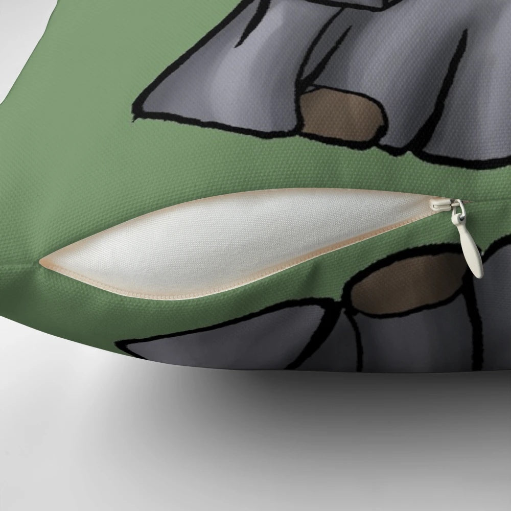 Gandalf the Grey Wizard Pillow - Soft, high-quality pillow inspired by the iconic character from The Lord of the Rings