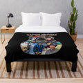 Garth Brooks-inspired plush signature sweat blanket with guitar design