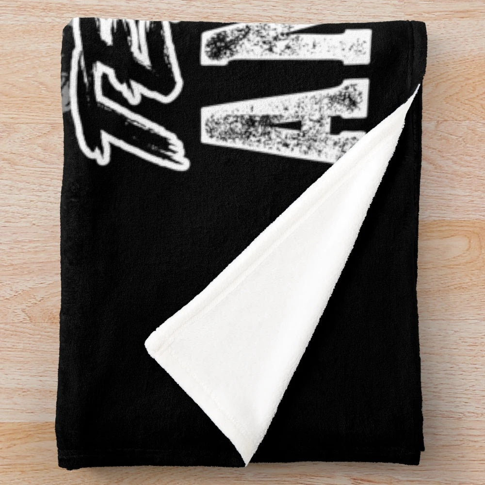 Gary Anderson inspired plush blanket featuring the Scottish darts champion