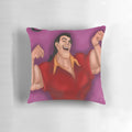 Gaston villain pillow from the fairytale Beauty and the Beast