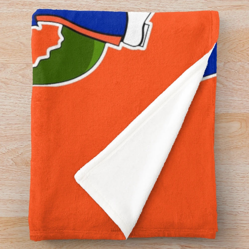Gator Band Alumni Plush Blanket with Marching Band Logo
