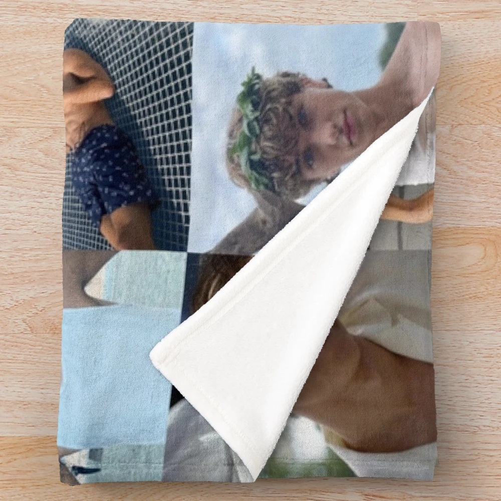 Gavin Casalegno inspired plush blanket