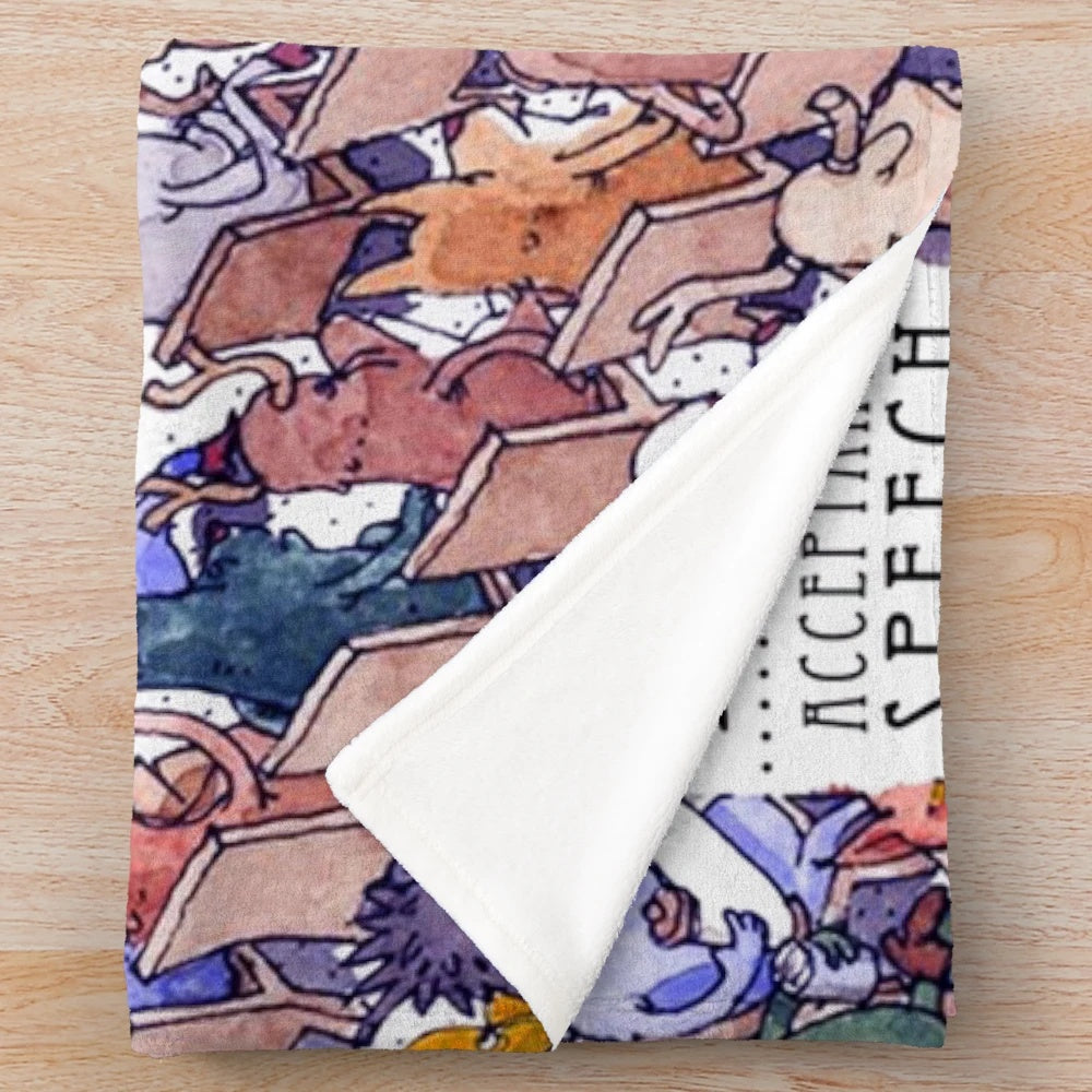Gavin Dance Acceptance 2021 Themed Plush Blanket