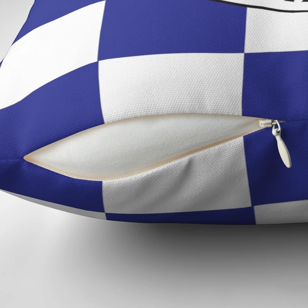 Gelsenkirchen Ultras-Inspired Soccer Pillow