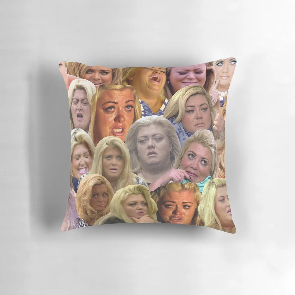 Gemma Collins Pillow Featuring the Iconic Reality TV Personality