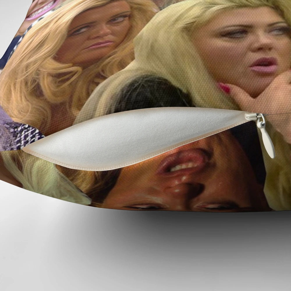 Gemma Collins Pillow Featuring the Iconic Reality TV Personality