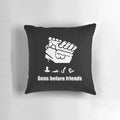 A cozy pillow featuring a Dead by Daylight generator design, perfect for gamers.