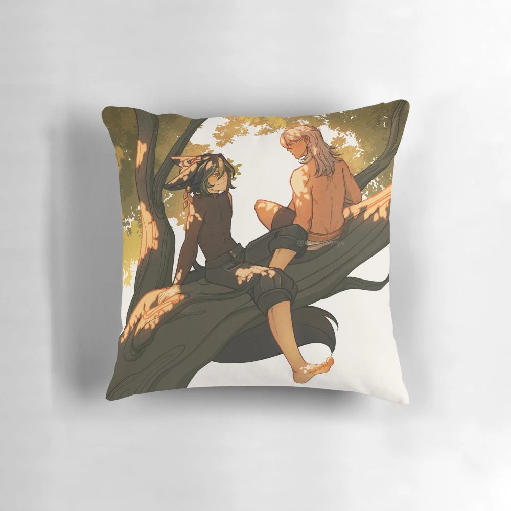 Genshin Impact Cynonari plush pillow, a soft and cuddly character merchandise item for fans of the game.