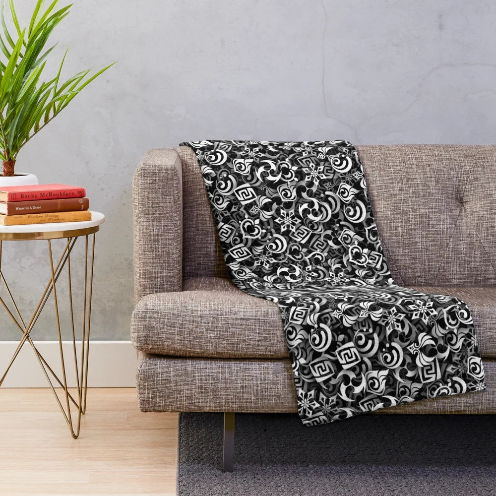 Genshin Impact Elements Plush Blanket