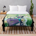 Genshin Impact Baizhu character plush blanket