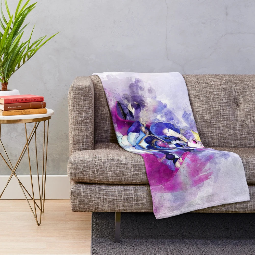 Genshin Impact Qiqi Plush Blanket
