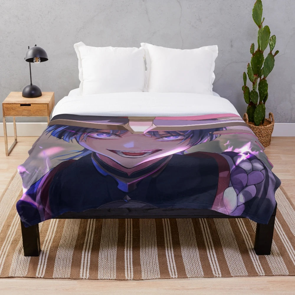 Genshin Impact Scaramouche Plush Blanket