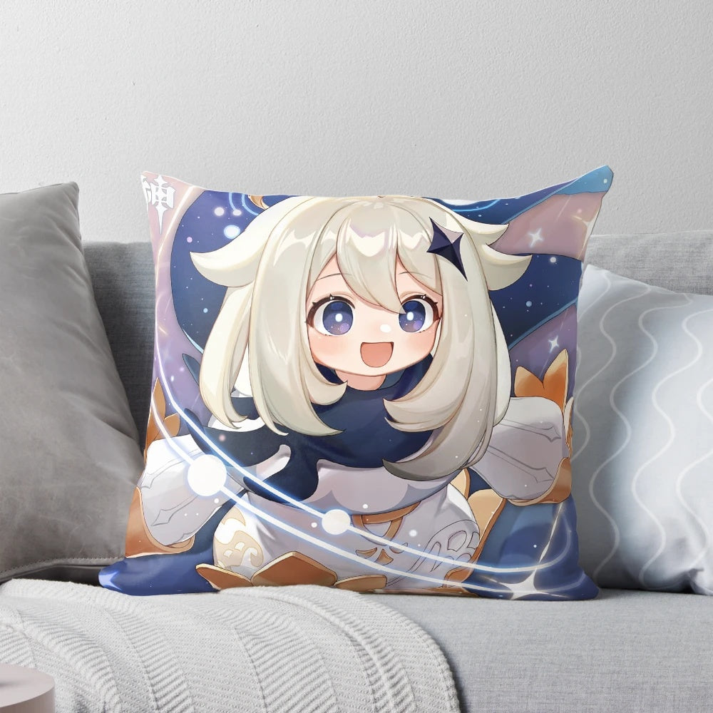 Genshin Impact Paimon Birthday Themed Plush Pillow