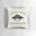 Genshin Impact Scaramouche "Wanderer" Chibi Pillow with Kawaii Head Text