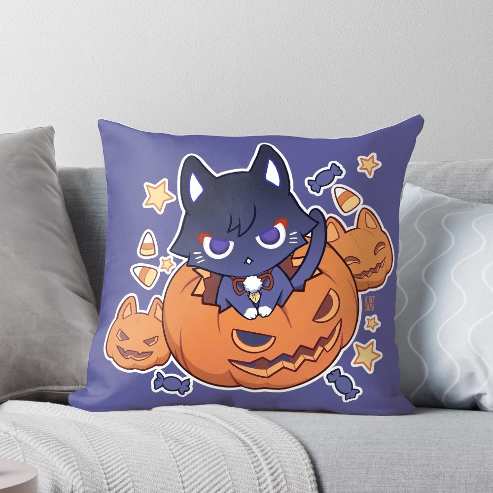 Genshin Impact Scaramouche Wanderer Halloween Anime Wall Art Print