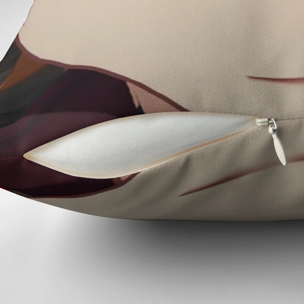 Artfully designed Genshin Impact Tartaglia Childe meme pillow