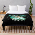 Genshin Impact Venti plush blanket featuring the character's official art