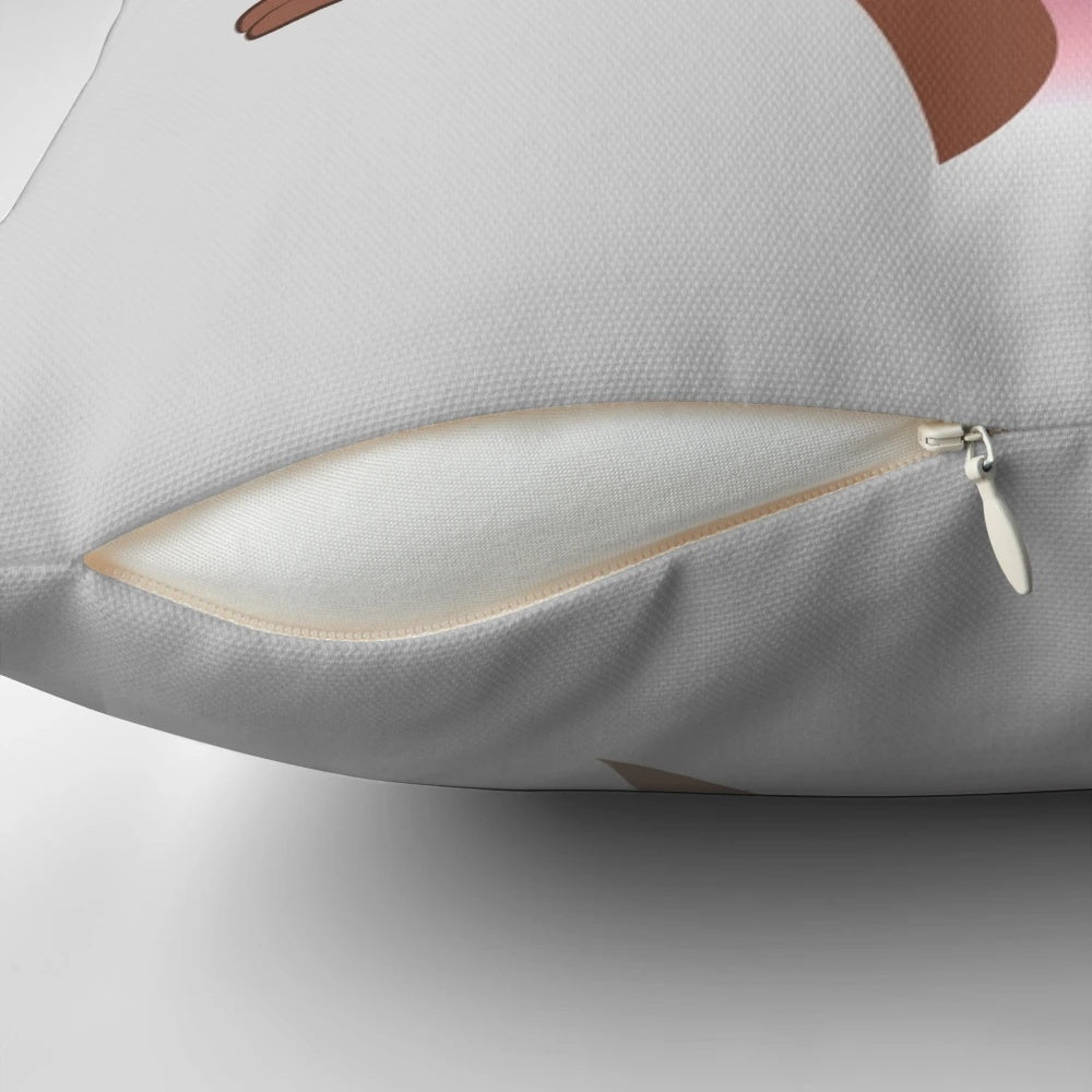A plush pillow featuring the iconic friendship stone from the cult classic film Gentlemen Broncos.