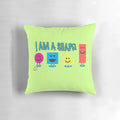 Soft, plush pillow in various geometric shapes for home decoration and DIY projects