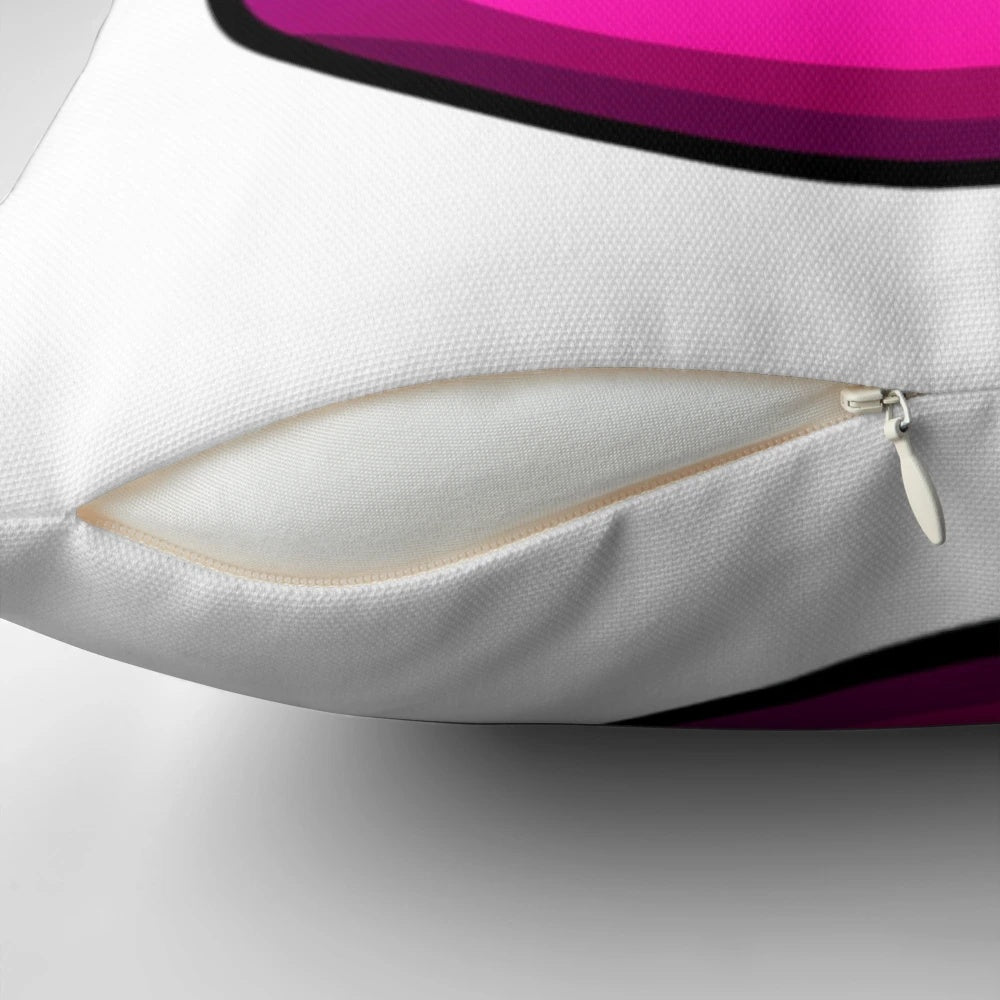 Geometry Dash Medium Demon Pillow - Comfortable and Stylish Gaming Accessory