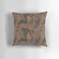 German military-style M44 pea dot camouflage pattern throw pillow