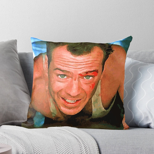 "Get Together" Pillow featuring a classic Die Hard movie quote