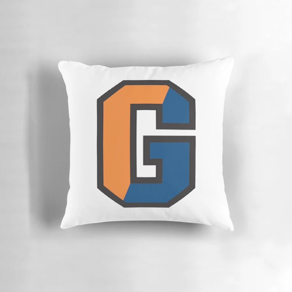 Gettysburg College Pillow featuring the school logo and design