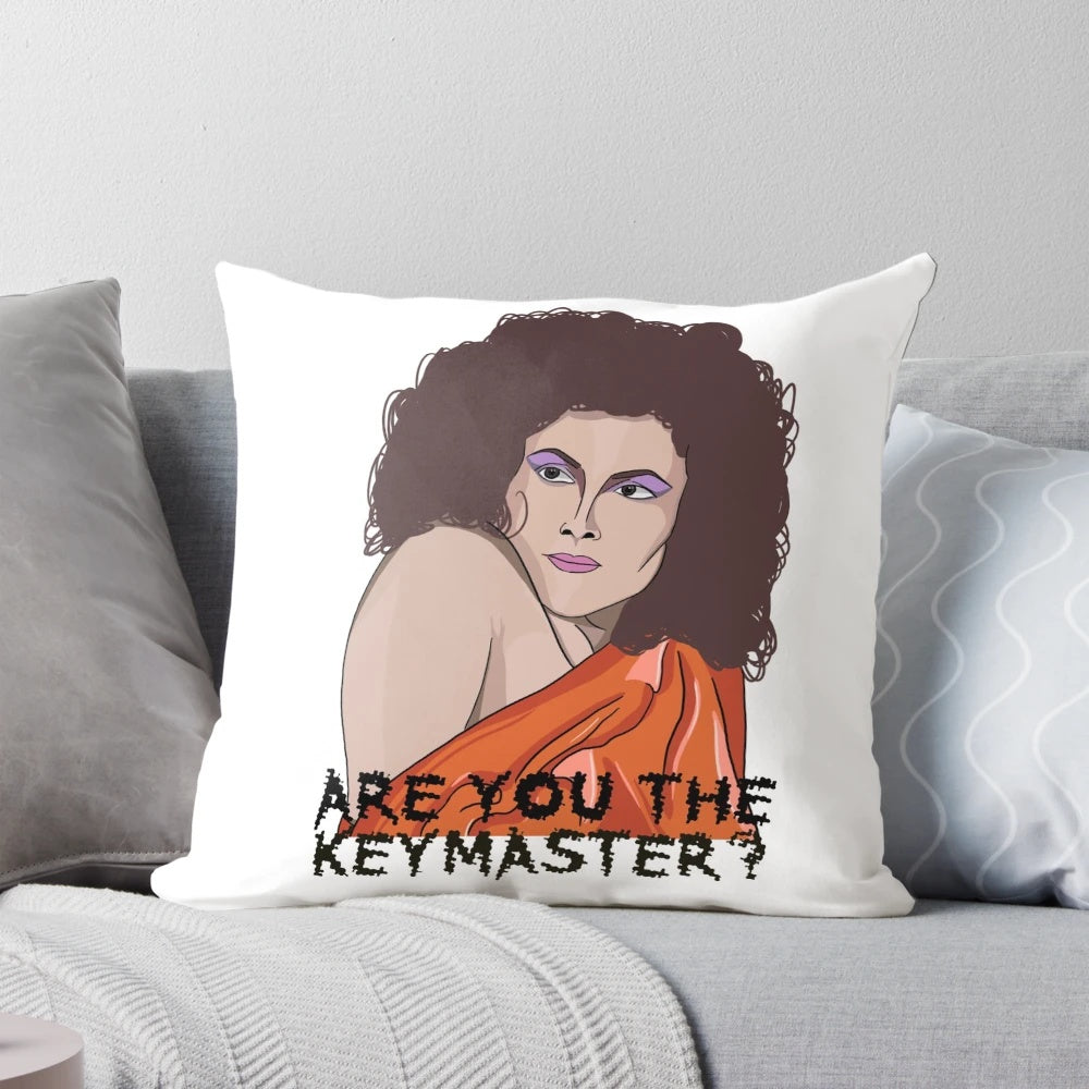 Ghostbusters Dana Barrett Sigourney Weaver Decorative Pillow