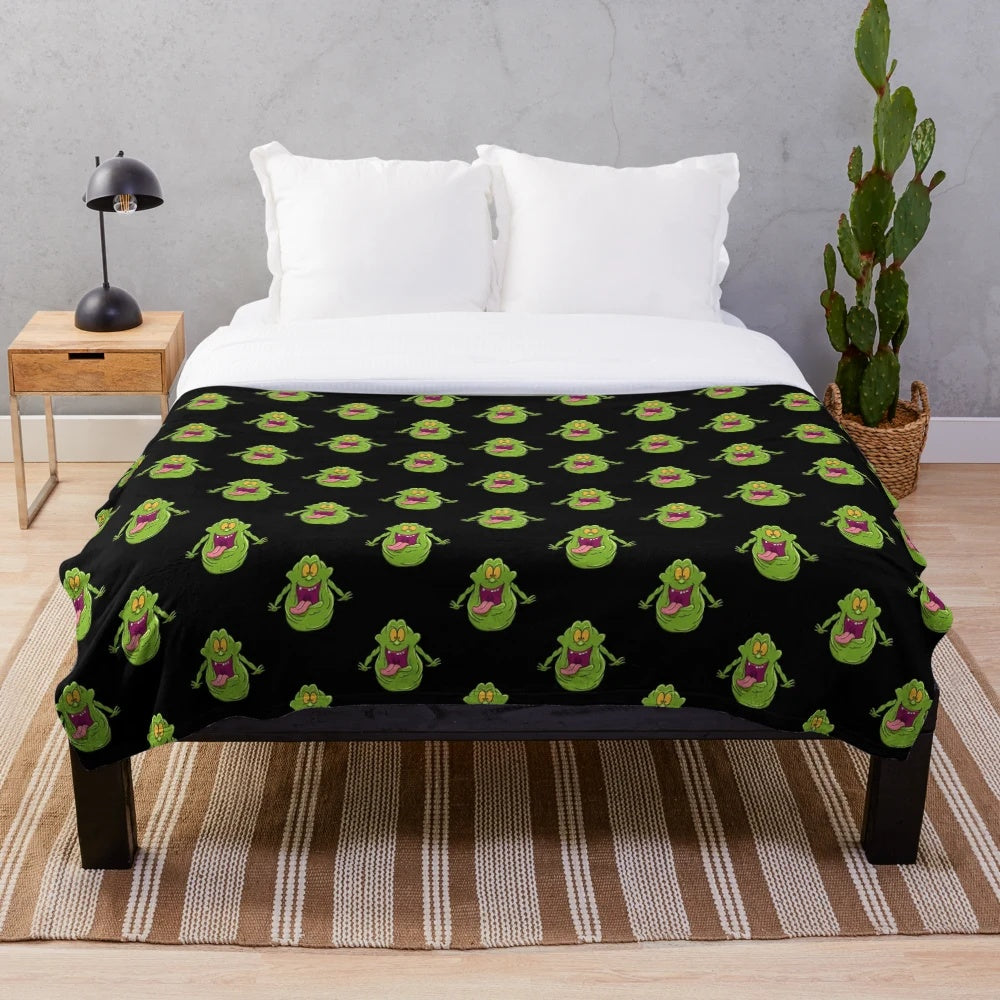 Slimer Plush Blanket from Ghostbusters