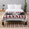 Giancarlo Giannini plush blanket featuring the legendary Italian actor's iconic portrait