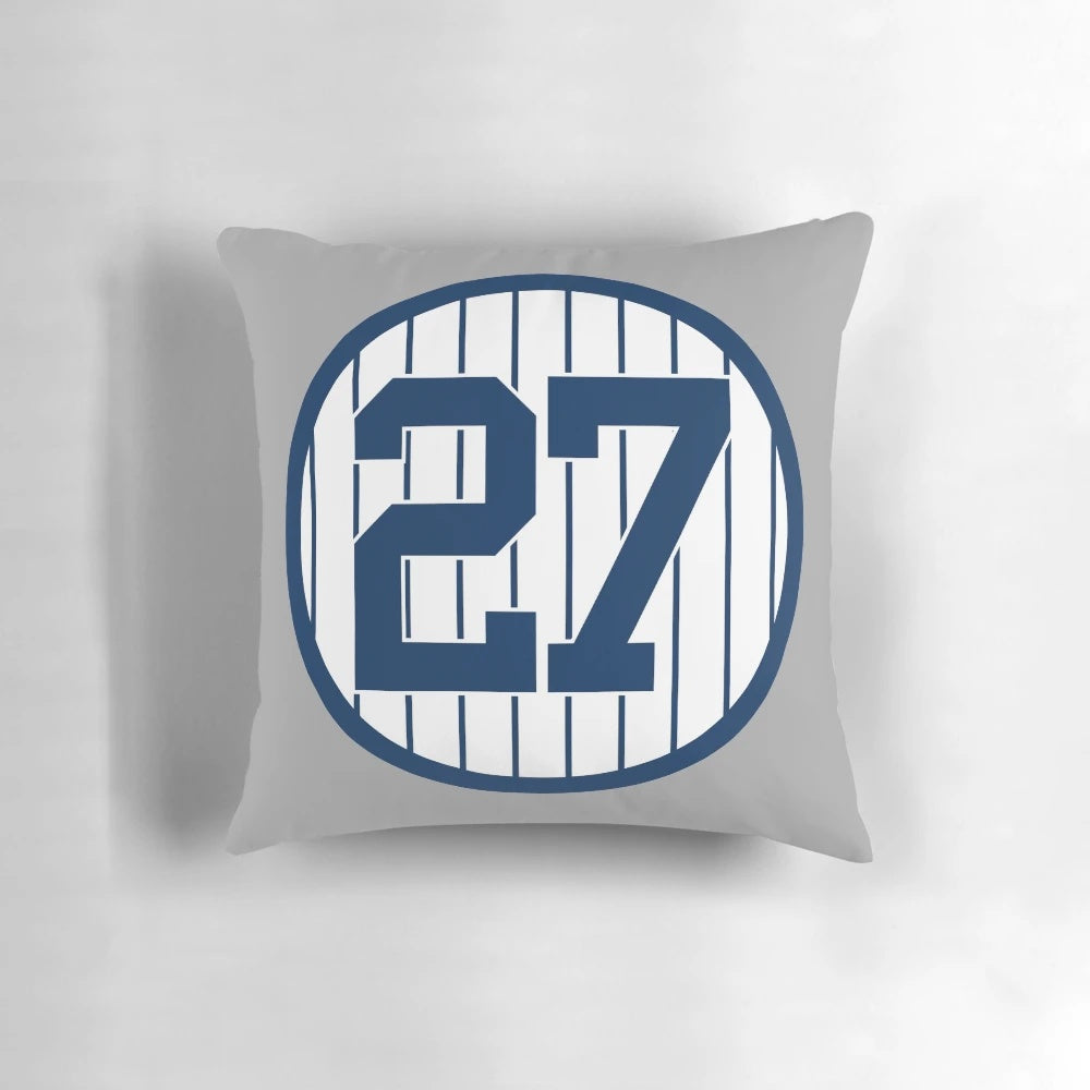 Giancarlo Stanton #27 Yankees Jersey Pillow