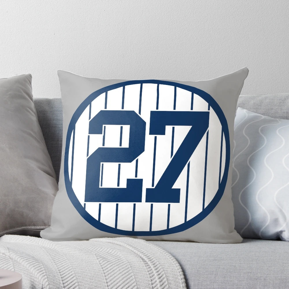Giancarlo Stanton #27 Yankees Jersey Pillow