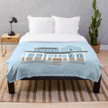 Gilmore Girls Plush Blanket in Stars Hollow Design