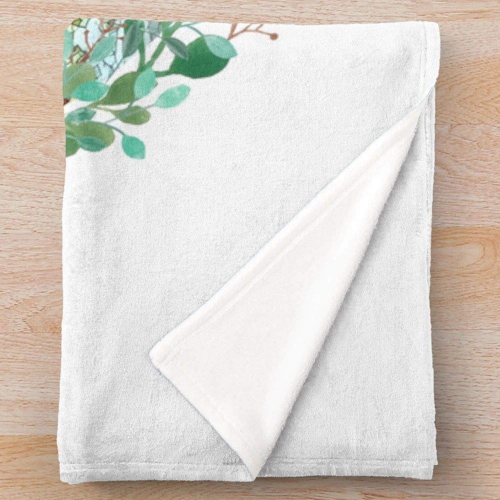 Gilmore Girls-inspired Stars Hollow Christmas plush blanket