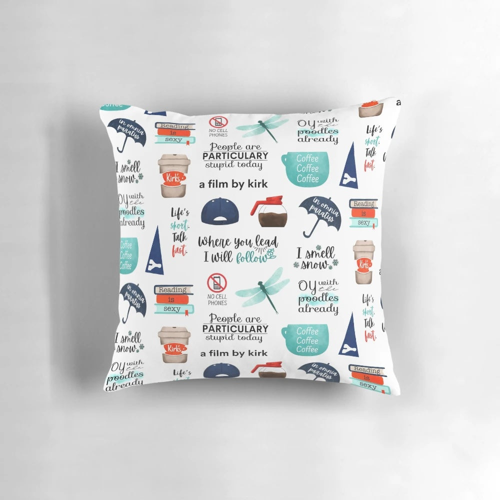 Gilmore Girls themed sticker pack featuring quotes, characters, and more