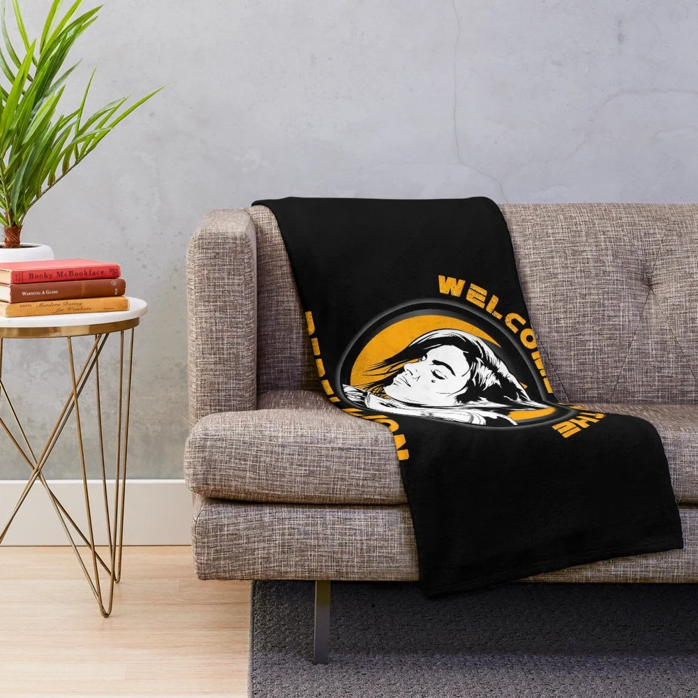 Gina Carano inspired rebellion plush blanket