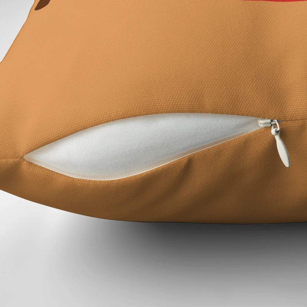 Gingerbrave's Cursed Face Pillow - Soft, Plush Pillow Featuring the Iconic Cookie Run Character